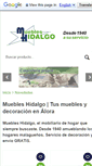Mobile Screenshot of muebleshidalgo.com